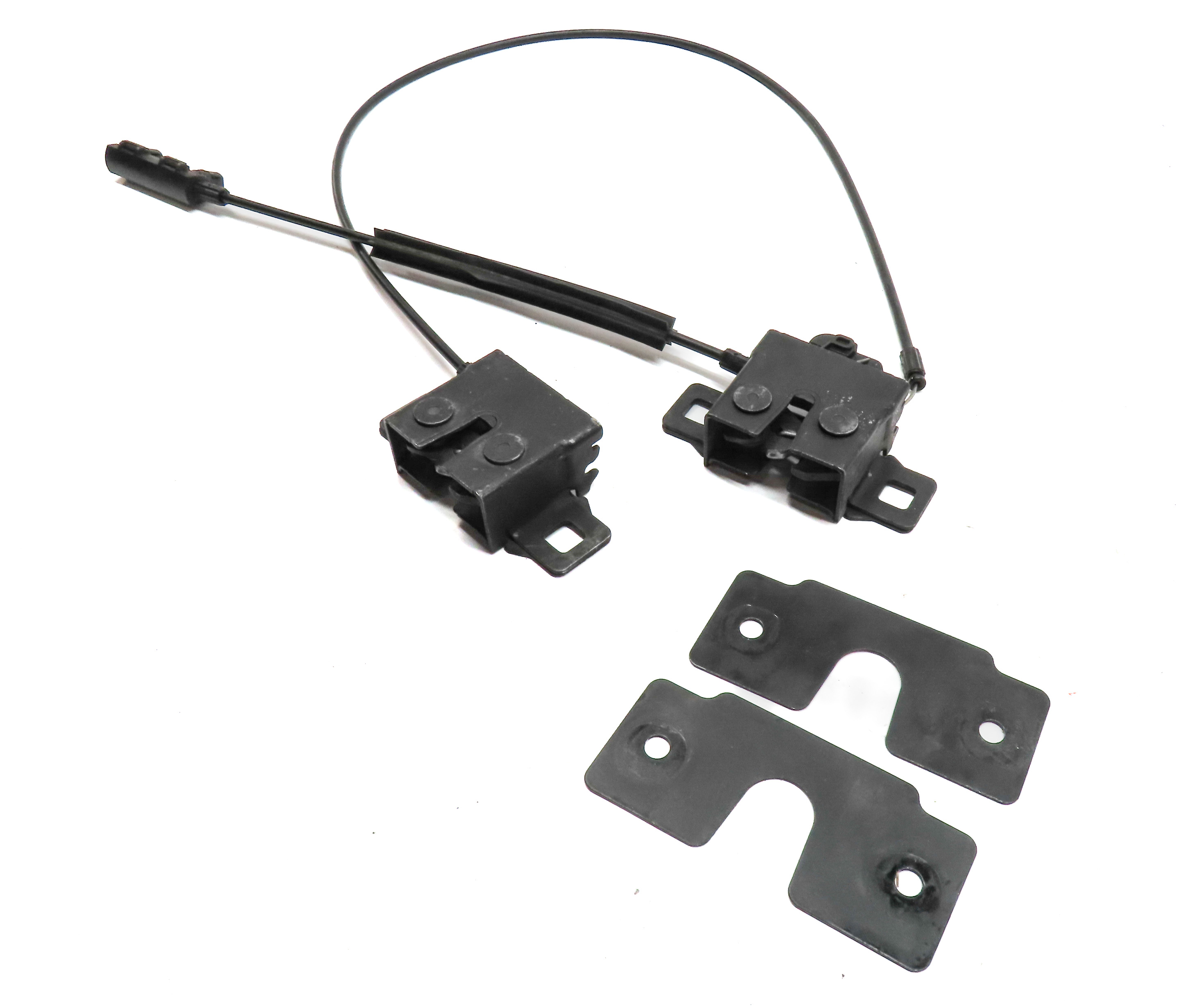 2016 RANGE ROVER SPORT (L494) FRONT LEFT & RIGHT HOOD LATCH SET 2 w/ CABLE — exact item pictured